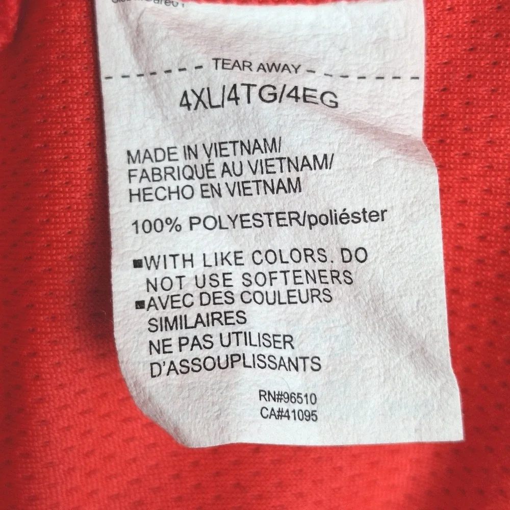Under Armour Polo Shirt 4XL Red UA Tech Loose Athleisure Athletic Performance